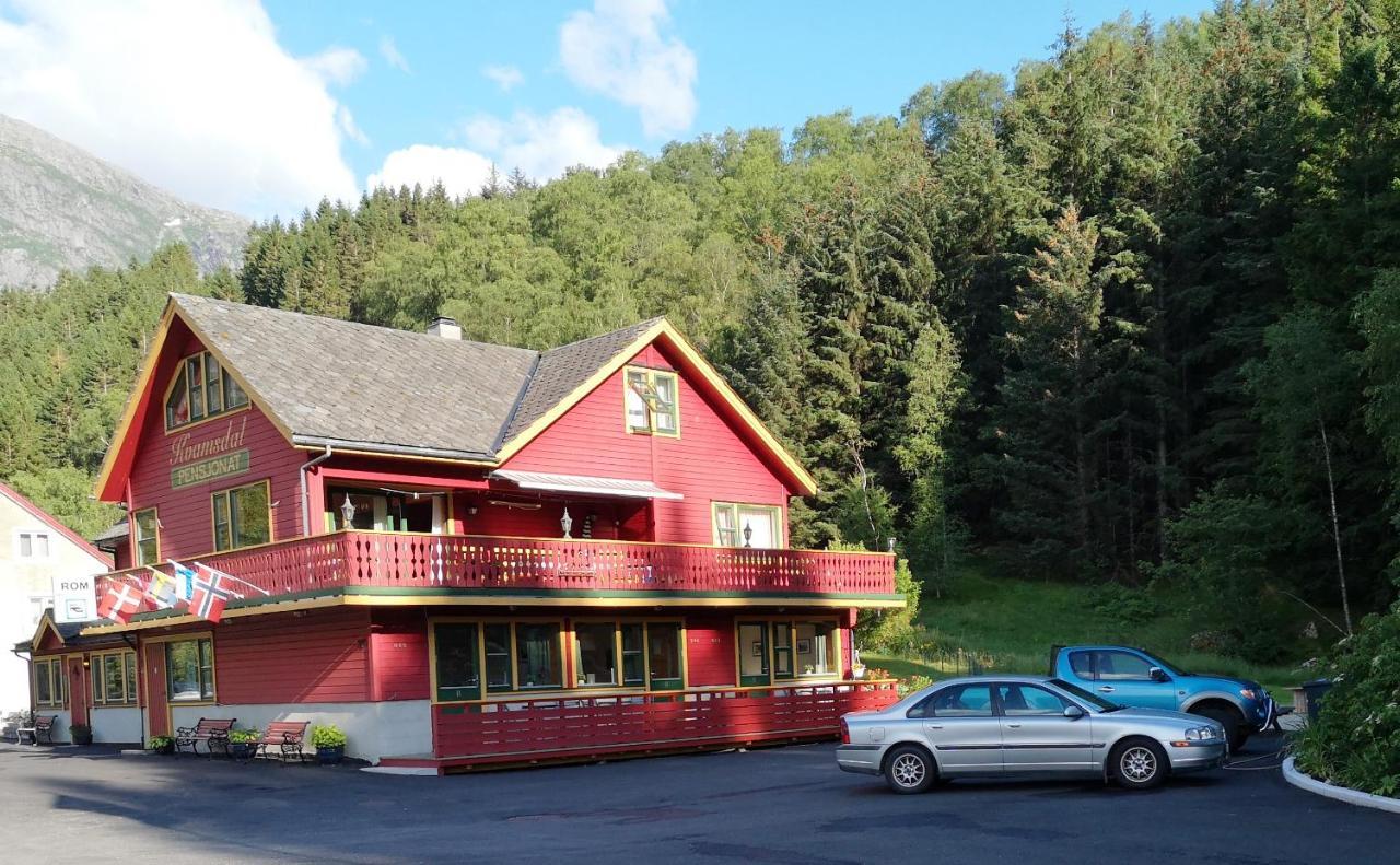 Kvamsdal Pensjonat 3 Eidfjord Ngoại thất bức ảnh