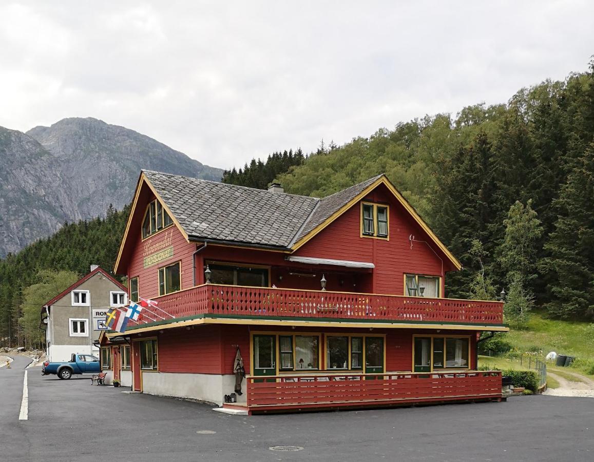 Kvamsdal Pensjonat 3 Eidfjord Ngoại thất bức ảnh